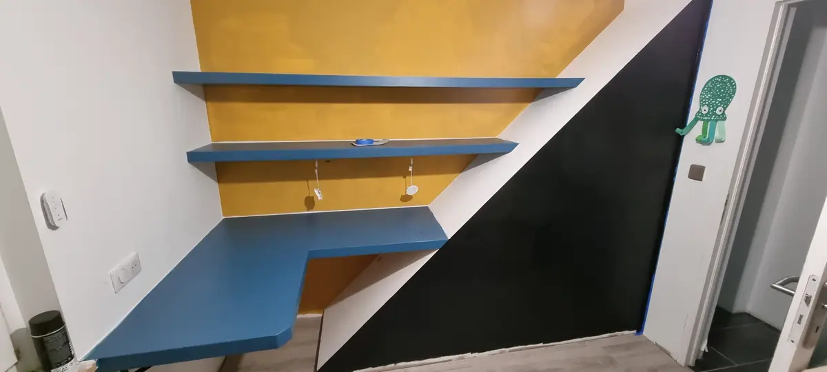 Le bureau terminé (Bureau sur mesure, Villiers-Adam)