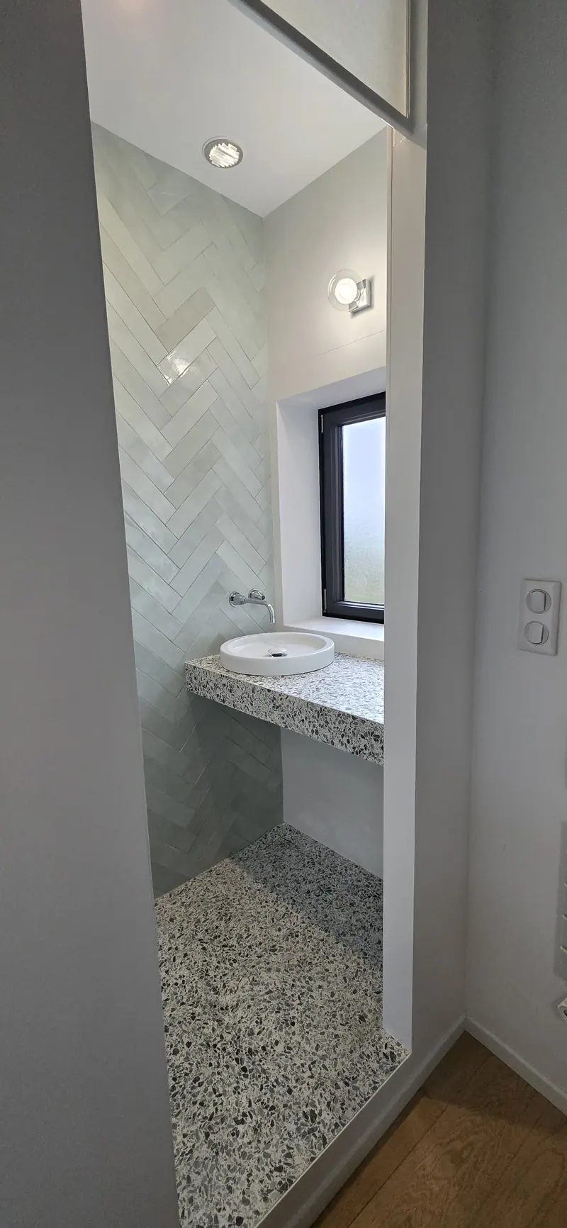 Vue d’ensemble (Rénovation d’une salle de bain, Ermont)